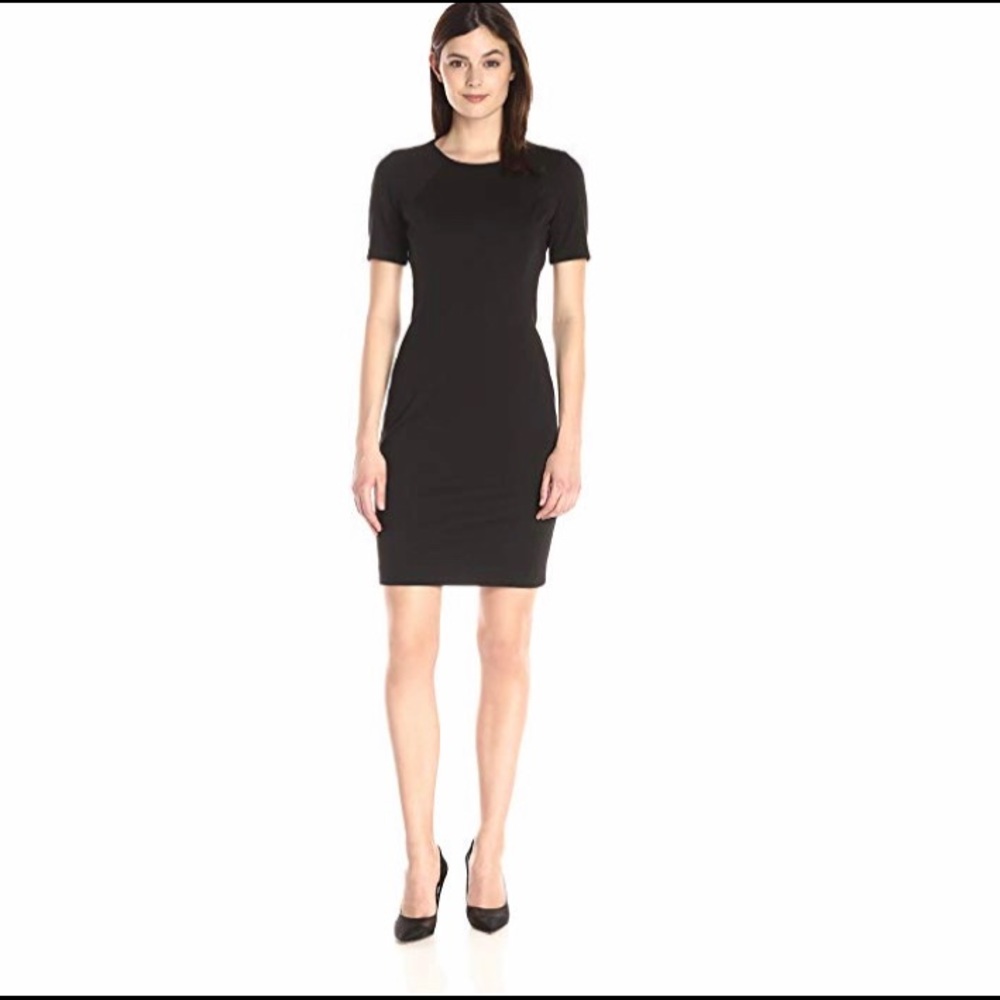 Tahari Black Dress